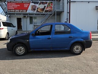 2007 Renault Logan I, синий, 164999 рублей, вид 3