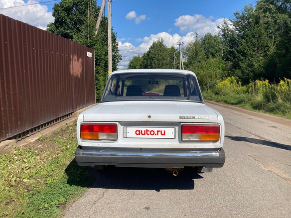 2008 Lada (ВАЗ) 2107, белый, 240000 рублей - вид 2