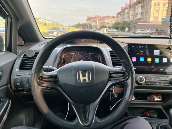 2008 Honda Civic VIII, синий, 640000 рублей - вид 8