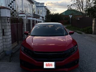 2019 Honda Civic X Рестайлинг, красный, 1790000 рублей, вид 3