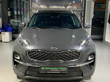 2019 Kia Sportage IV Рестайлинг, серый, 2100000 рублей, вид 1