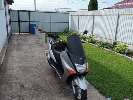 1995 Yamaha Majesty 125/180, серебристый, 100000 рублей, вид 1