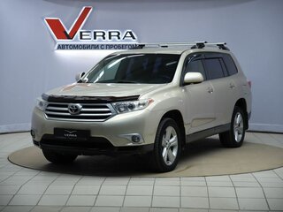 2011 Toyota Highlander II (XU40) Рестайлинг, бежевый, 1490000 рублей, вид 1
