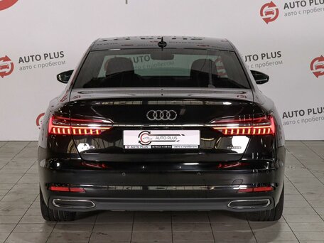 2020 Audi A6 45 TFSI V (C8), чёрный, 3765000 рублей, вид 4