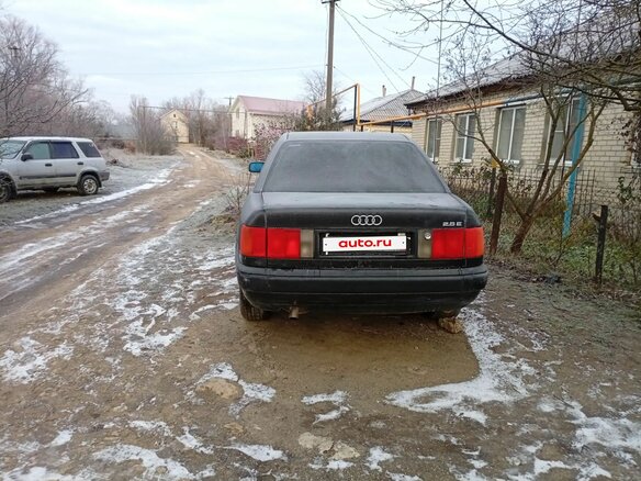 1991 Audi 100 IV (C4), чёрный, 75000 рублей - вид 1