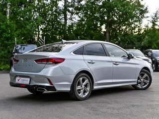 2018 Hyundai Sonata VII (LF) Рестайлинг, серебристый, 1469000 рублей, вид 2