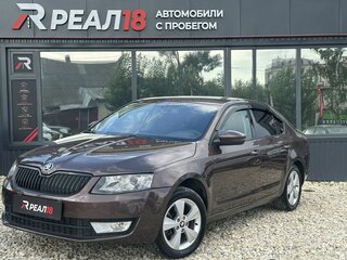 2015 Skoda Octavia III (A7), коричневый, 1199000 рублей, вид 1