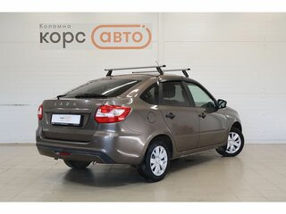 2018 Lada (ВАЗ) Granta I Рестайлинг, серый, 449000 рублей, вид 3