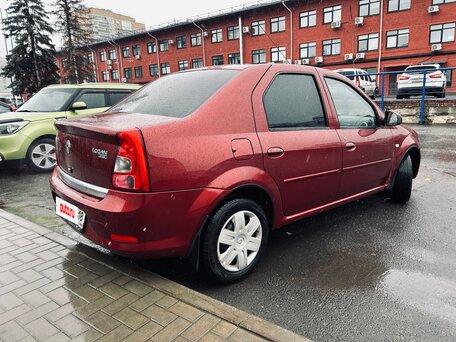 2010 Renault Logan I Рестайлинг, красный, 470000 рублей, вид 3