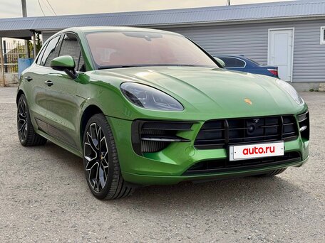 2019 Porsche Macan S I Рестайлинг, зелёный, 5300000 рублей, вид 3