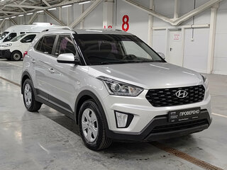 2021 Hyundai Creta I Рестайлинг, серый, 1810000 рублей, вид 3