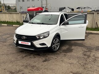 2019 Lada (ВАЗ) Vesta SW Cross I, белый, 1200000 рублей, вид 1
