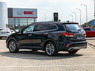 2017 Hyundai Santa Fe III Рестайлинг, чёрный, 2055000 рублей, вид 4