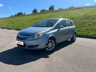 2008 Opel Corsa D, голубой, 320000 рублей, вид 1