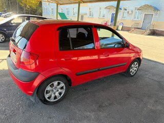 2007 Hyundai Getz I Рестайлинг, красный, 360000 рублей, вид 3