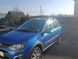 2017 Lada (ВАЗ) Kalina Cross II, синий, 560000 рублей, вид 2