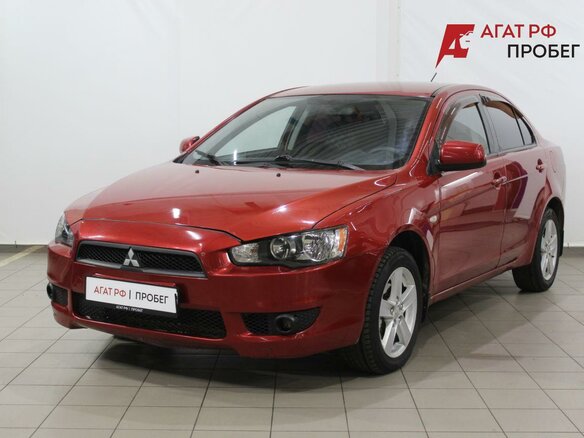 2008 Mitsubishi Lancer X, красный, 620000 рублей