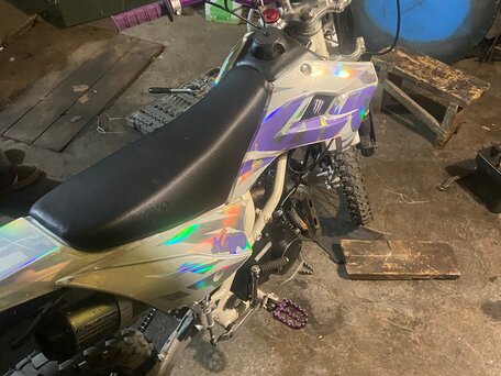 2025 Kayo Basic TT125, фиолетовый, 60000 рублей, вид 4