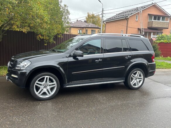 2012 Mercedes-Benz GL-Класс 350 I (X164) Рестайлинг, чёрный - вид 12