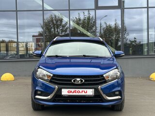 2021 Lada (ВАЗ) Vesta SW I, синий, 1099000 рублей, вид 4
