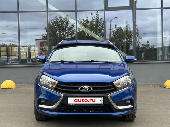 2021 Lada (ВАЗ) Vesta SW I, синий - вид 3