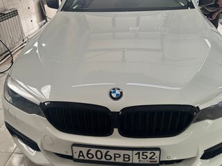 2019 BMW 5 серии 520d xDrive VII (G30/G31/G38), белый, 3500000 рублей, вид 3