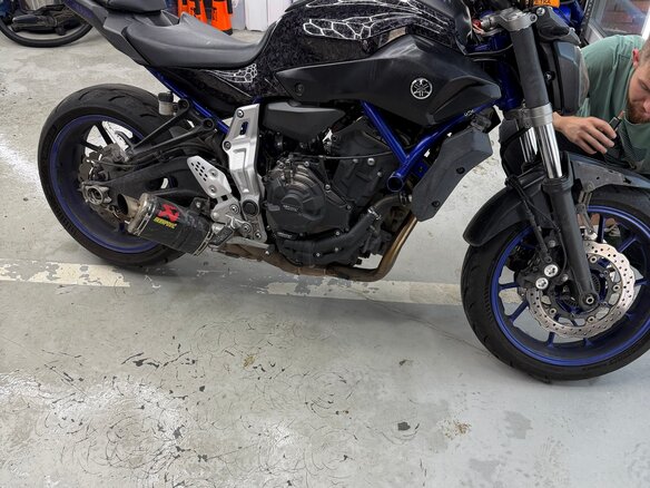 2016 Yamaha MT-07 (FZ-07), серый, 579000 рублей - вид 6