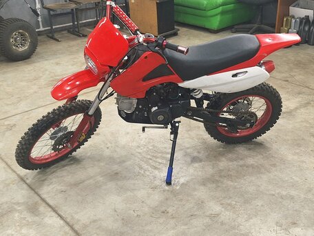2024 Kayo Basic K125, красный, 39999 рублей, вид 1