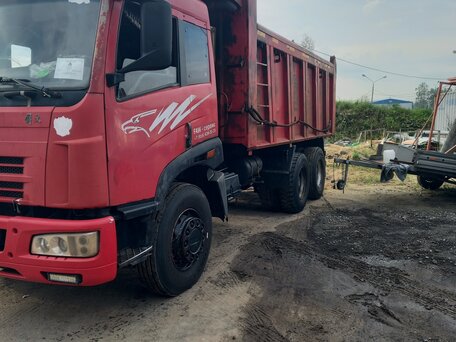 2008 FAW J6 CA3252, красный, 1300000 рублей, вид 3