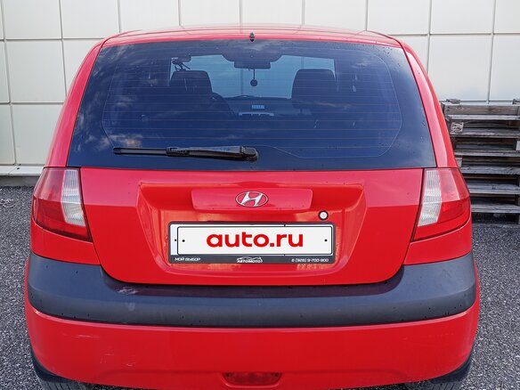 2008 Hyundai Getz I Рестайлинг, красный, 370000 рублей - вид 2