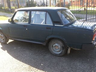 2009 Lada (ВАЗ) 2107, зелёный, 75000 рублей, вид 4
