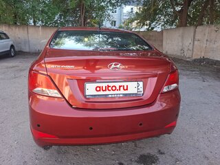 2016 Hyundai Solaris I Рестайлинг, красный, 1150000 рублей, вид 5