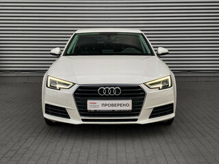 2018 Audi A4 V (B9), белый, 2150000 рублей, вид 2