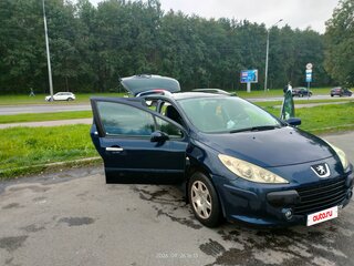 2006 Peugeot 307 I Рестайлинг, синий, 220000 рублей, вид 2