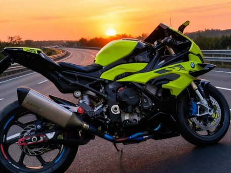 2021 BMW S 1000 RR, зелёный, 2050000 рублей, вид 3