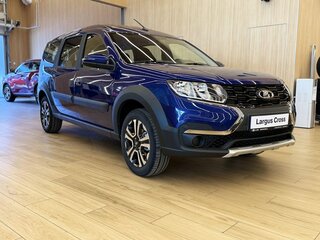 2026 Lada (ВАЗ) Largus Cross I Рестайлинг, синий, 2017000 рублей, вид 4