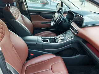 2021 Hyundai Santa Fe IV Рестайлинг, серый, 3400000 рублей, вид 3