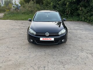 2012 Volkswagen Golf VI, чёрный, 960000 рублей, вид 2