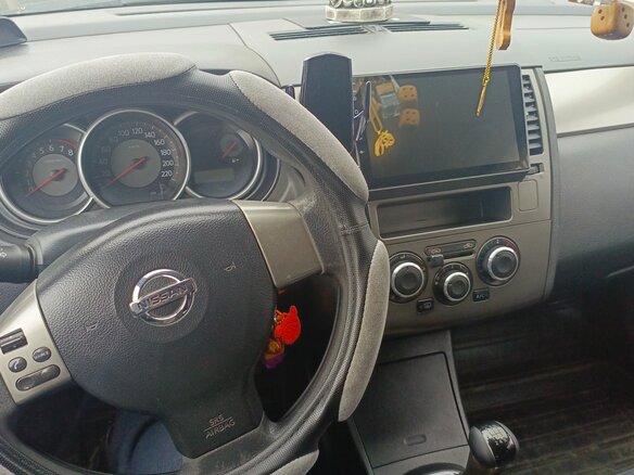 2008 Nissan Tiida I, синий, 630000 рублей - вид 8