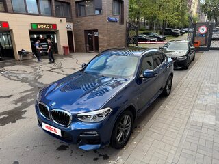 2018 BMW X4 20d II (G02), синий, 4300000 рублей, вид 1