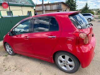 2007 Toyota Vitz II (XP90), красный, 420000 рублей, вид 5