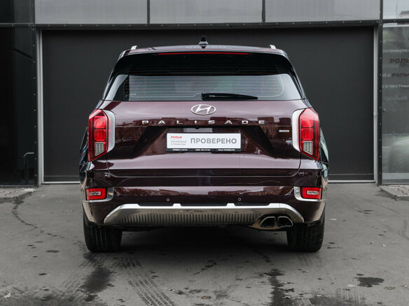 2021 Hyundai Palisade I, красный, 4380000 рублей - вид 4