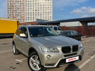2011 BMW X3 20d xDrive II (F25), серебристый, 1550000 рублей, вид 2