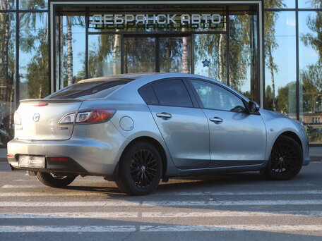 2009 Mazda 3 II (BL), серебристый, 920000 рублей, вид 3