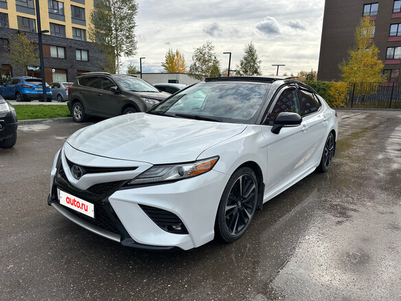 2019 Toyota Camry US Market VIII (XV70), белый, 2550000 рублей - вид 12
