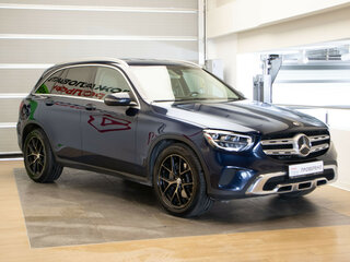 2020 Mercedes-Benz GLC 220 d I (X253) Рестайлинг, синий, 3875000 рублей, вид 3
