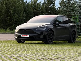 2019 Tesla Model X Long Range Plus I, чёрный, 5500000 рублей, вид 1