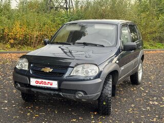 2011 Chevrolet Niva I Рестайлинг, синий, 530000 рублей, вид 4