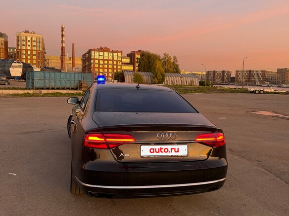 2014 Audi A8 III (D4) Рестайлинг, чёрный, 2100000 рублей - вид 3
