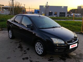 2007 Ford Focus II, чёрный, 370000 рублей, вид 3